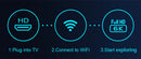 TV Box Android 10 Suporte 4k HD Vídeo 2.4G/5G WiFi