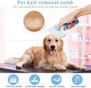 Escova removedora de pelos de cachorro
