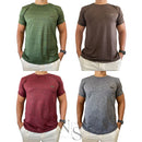 Kit com 4 Camisetas Masculinas Malha Fria – Dry Fit | Conforto e Estilo para Treinar ou Usar no Dia a Dia