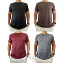 Kit com 4 Camisetas Masculinas Malha Fria – Dry Fit | Conforto e Estilo para Treinar ou Usar no Dia a Dia