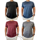Kit com 4 Camisetas Masculinas Malha Fria – Dry Fit | Conforto e Estilo para Treinar ou Usar no Dia a Dia