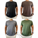 Kit com 4 Camisetas Masculinas Malha Fria – Dry Fit | Conforto e Estilo para Treinar ou Usar no Dia a Dia