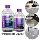 Porcelanato Líquido para Piso 1kg – Resina Epóxi + Endurecedor (Autonivelante)