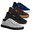 Kit com 4 Pares de Tênis Masculinos Casuais – Conforto, Estilo e Versatilidade para o Dia a Dia!