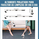 Esfregão Elétrico Giratório Recarregável 9 em 1 – Multiuso, Sem Fio, Ideal para Limpeza Pesada