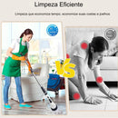 Esfregão Elétrico Giratório Recarregável 9 em 1 – Multiuso, Sem Fio, Ideal para Limpeza Pesada