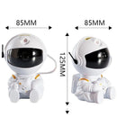 Luminária Projetor Estrelado Astronauta com Controle Remoto