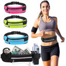 Pochete Fitness Unissex em Neoprene com Faixa Refletiva – Ideal para Corrida, Caminhada e Treinos!