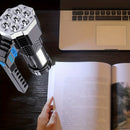 Lanterna LED de Alta Potência - Portátil Recarregável, Bateria de Longa Duração para Uso Externo, Luz Tática com Cabo USB