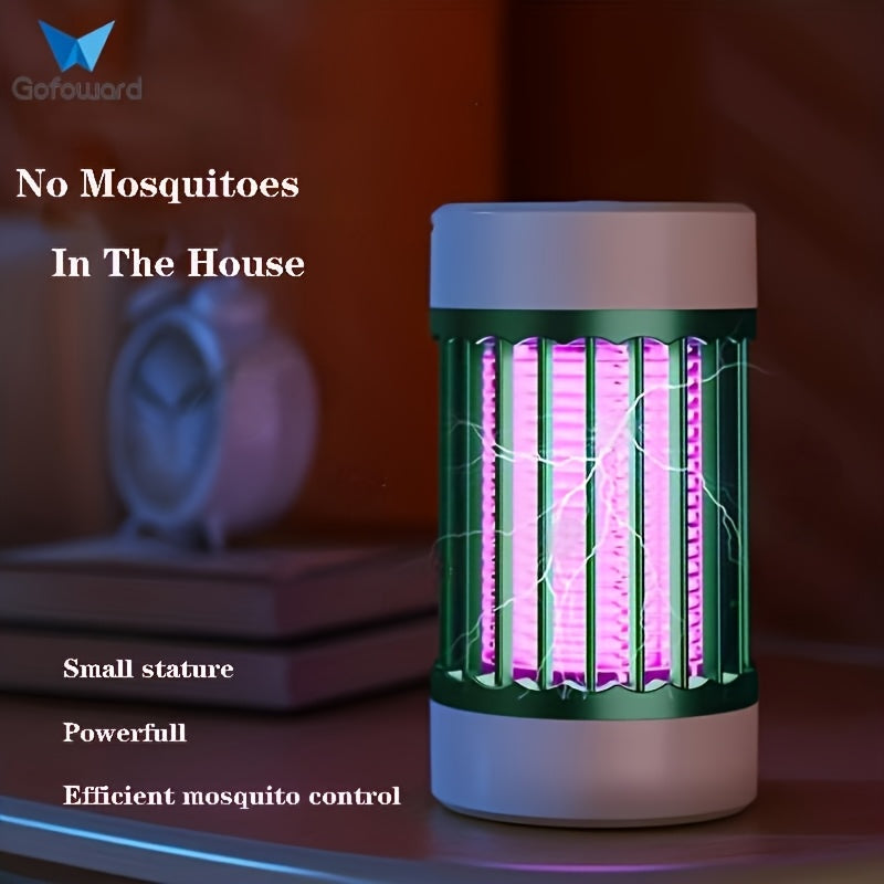 Assassino de MosquitosLuz Roxa Choque Elétrico, USB, Adequado para Quarto, Cozinha, Sala de Estar, Estudo, Escritório.