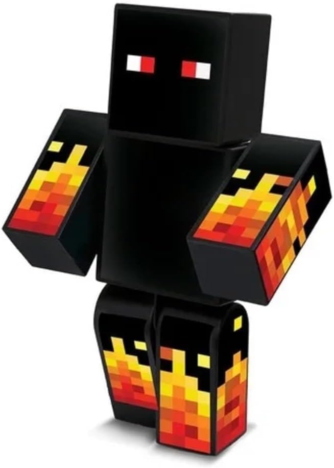 Kit com 2 Bonecos Gamer – Athos + Cadres Minecraft Youtubers Articulados 25cm