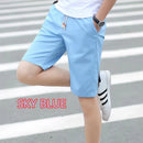 Calções esportivos de comprimento médio masculino