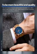 Relógio Poedagar de quartzo masculino luxo esportes à prova água