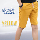 Calções esportivos de comprimento médio masculino