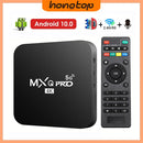 TV Box Android 10 Suporte 4k HD Vídeo 2.4G/5G WiFi