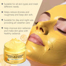 Máscara facial esfoliante de vitamina C