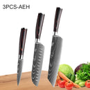 Faca profissional em aço inoxidável