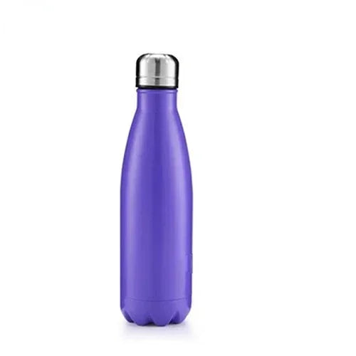 Garrafa térmica aço inoxidável de parede dupla manter quente e frio isolado balão de vácuo esporte