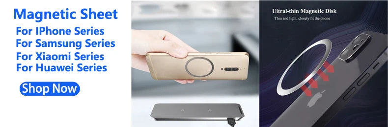 Carregador sem fio por indução e suporte para carro.