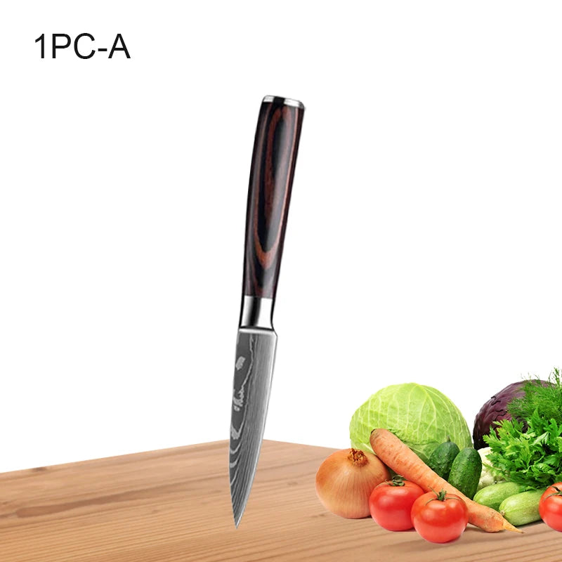 Faca profissional em aço inoxidável