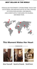 Relógio Poedagar de quartzo masculino luxo esportes à prova água