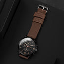 Kit 4/5 Relógio Masculino Estilo Casual – Pulseira Couro/Náilon | Quartzo