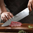 Faca profissional em aço inoxidável