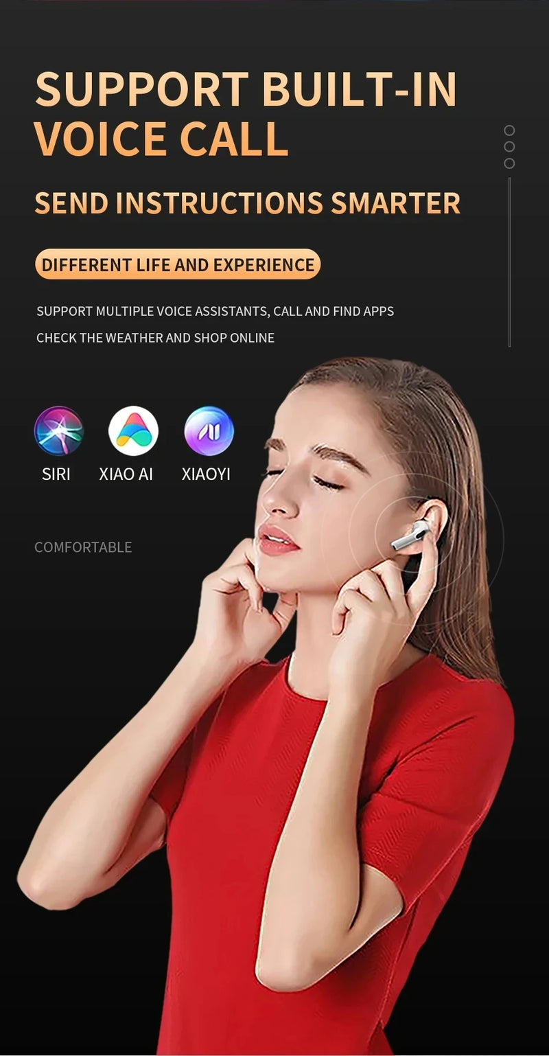 Fone de ouvido sem fio bluetooth 5.2 Xiaomi pro6