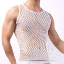 Camisa Masculina Transparente de Malha