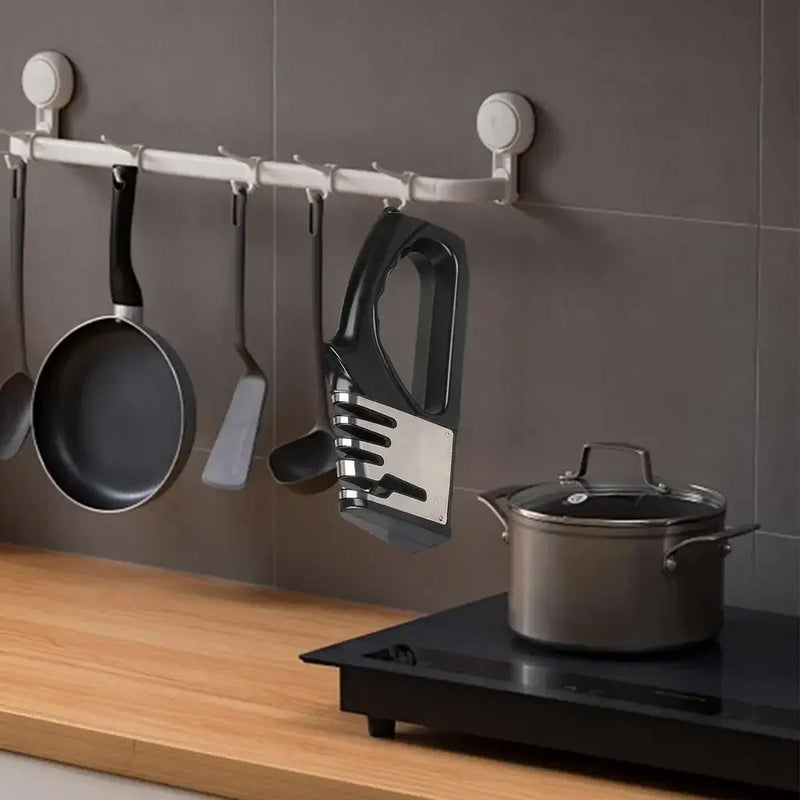 Afiador de facas de cozinha com 4 segmentos
