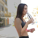 Garrafa térmica aço inoxidável de parede dupla manter quente e frio isolado balão de vácuo esporte