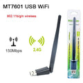 Adaptador Wi-Fi sem fio Mini USB, 150Mbps