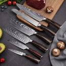 Faca profissional em aço inoxidável