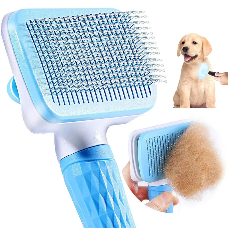 Escova removedora de pelos de cachorro
