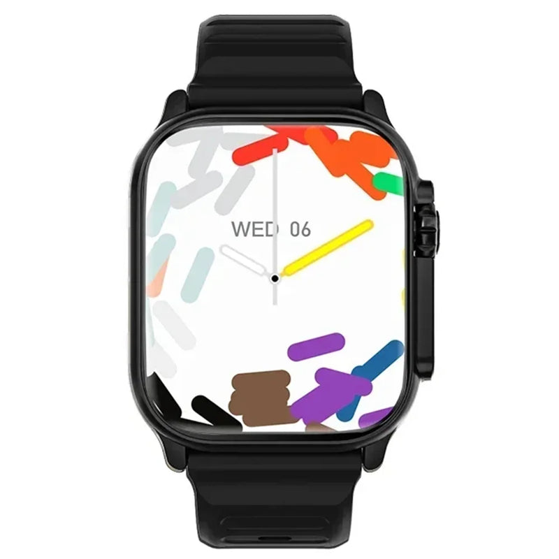 LAXASFIT T900Ultra Smartwatch Bluetooth Talk Smartwatch Aviso de mensagem Monitor de frequência cardíaca Relógio esportivo para Android IOS Homens Mulheres