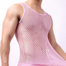 Camisa Masculina Transparente de Malha