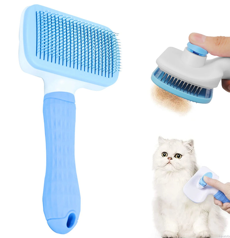 Escova removedora de pelos de cachorro