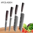 Faca profissional em aço inoxidável