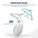 Dispositivo de Beleza Facial e Pescoço com EMS e Terapia de Luz LED