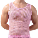 Camisa Masculina Transparente de Malha