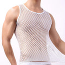 Camisa Masculina Transparente de Malha