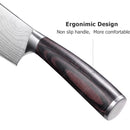 Faca profissional em aço inoxidável