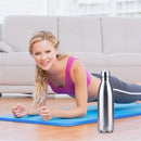 Garrafa térmica aço inoxidável de parede dupla manter quente e frio isolado balão de vácuo esporte