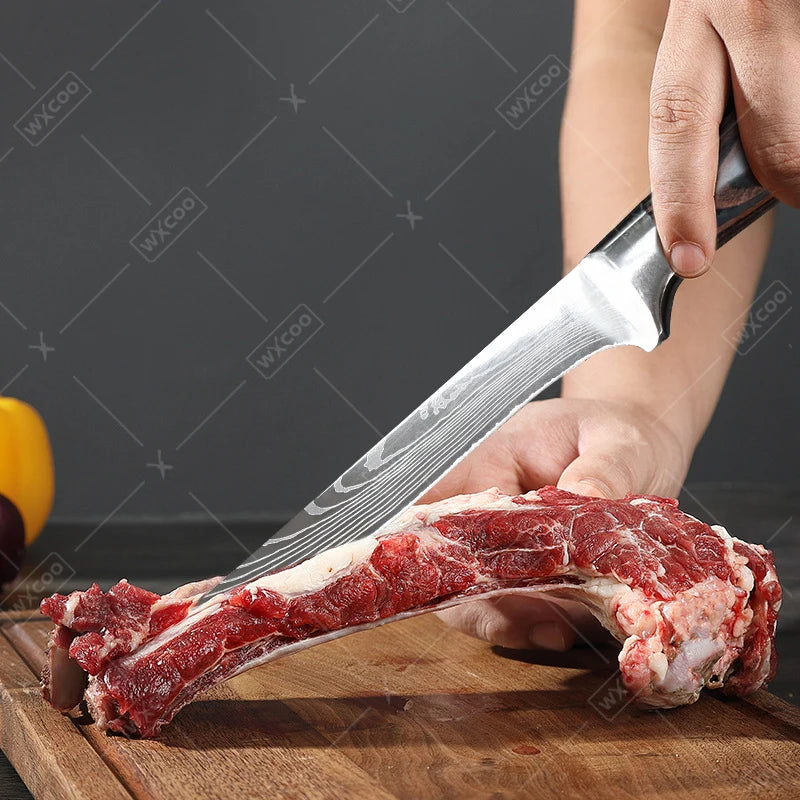 Faca profissional em aço inoxidável