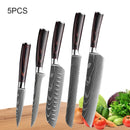 Faca profissional em aço inoxidável