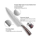 Faca profissional em aço inoxidável