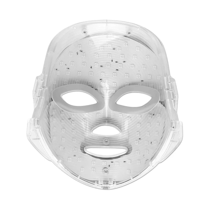 Máscara Facial LED 7 Cores com Fototerapia