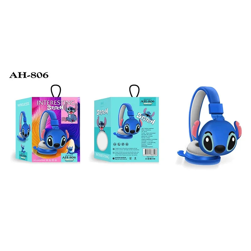 Fone de Ouvido Bluetooth Stitch AH-806 – Edição Especial Disney