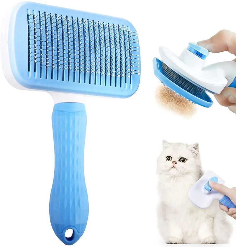 Escova removedora de pelos de cachorro
