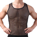 Camisa Masculina Transparente de Malha